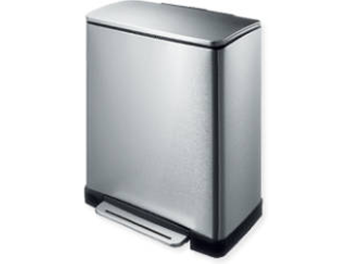Caixote do Lixo EKO - EUROPE E-Cube Step Bin 28+18L VB 9268