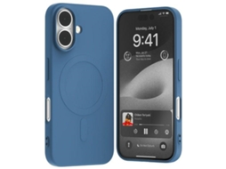 Capa Magsafe para iPhone 16 MERCURY Silicone Azul