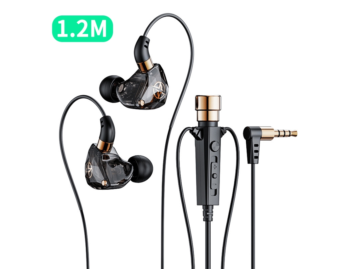 Fones De Ouvido Para Karaokê (pretos, 1,2 M), Microfone E Cabo De Áudio, Com Cancelamento De Ruído, Sem Fio.