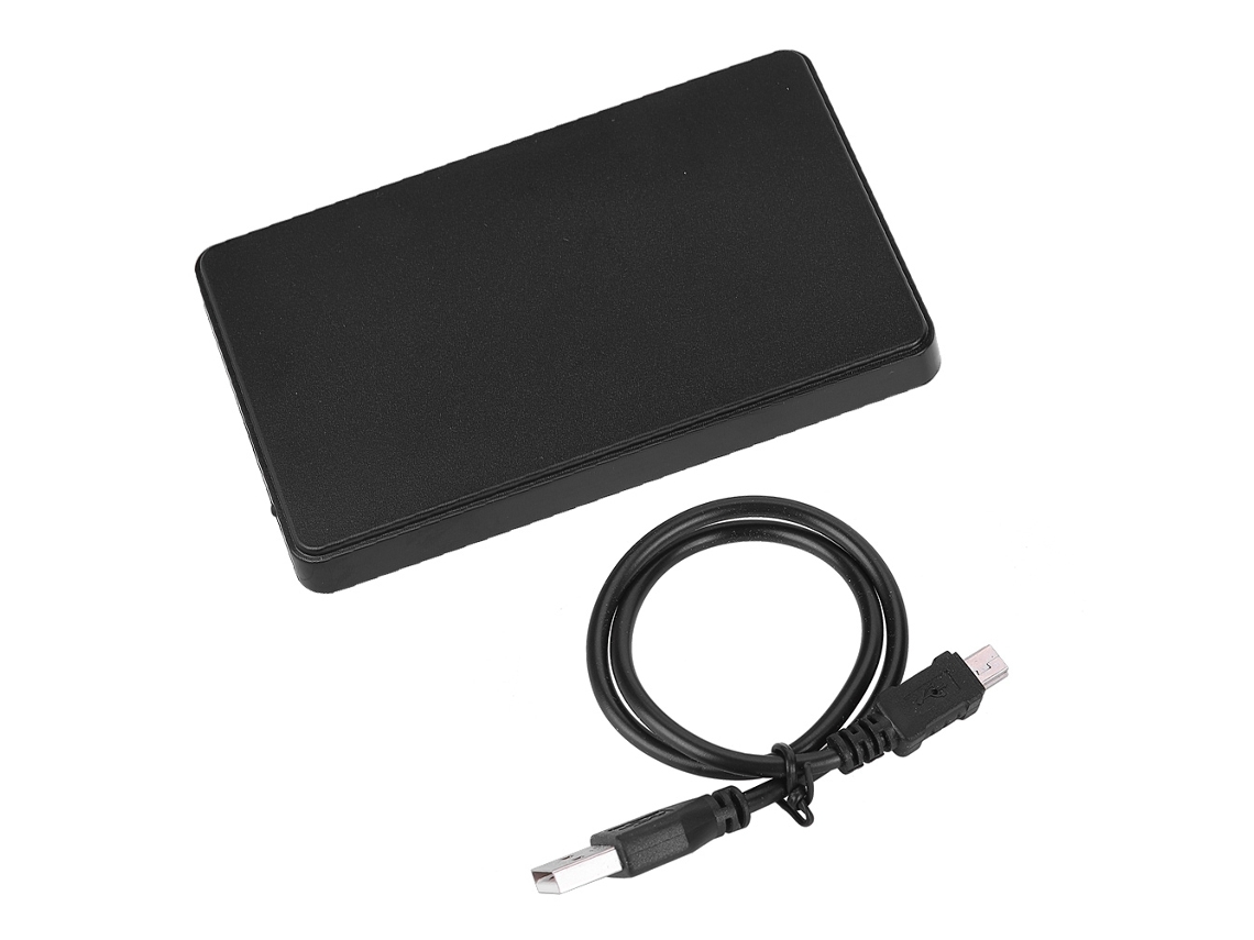 Enclosure Case Para Hd Externo 2.5 Polegadas Usb2.0 Para Sata 480mbps - Preto