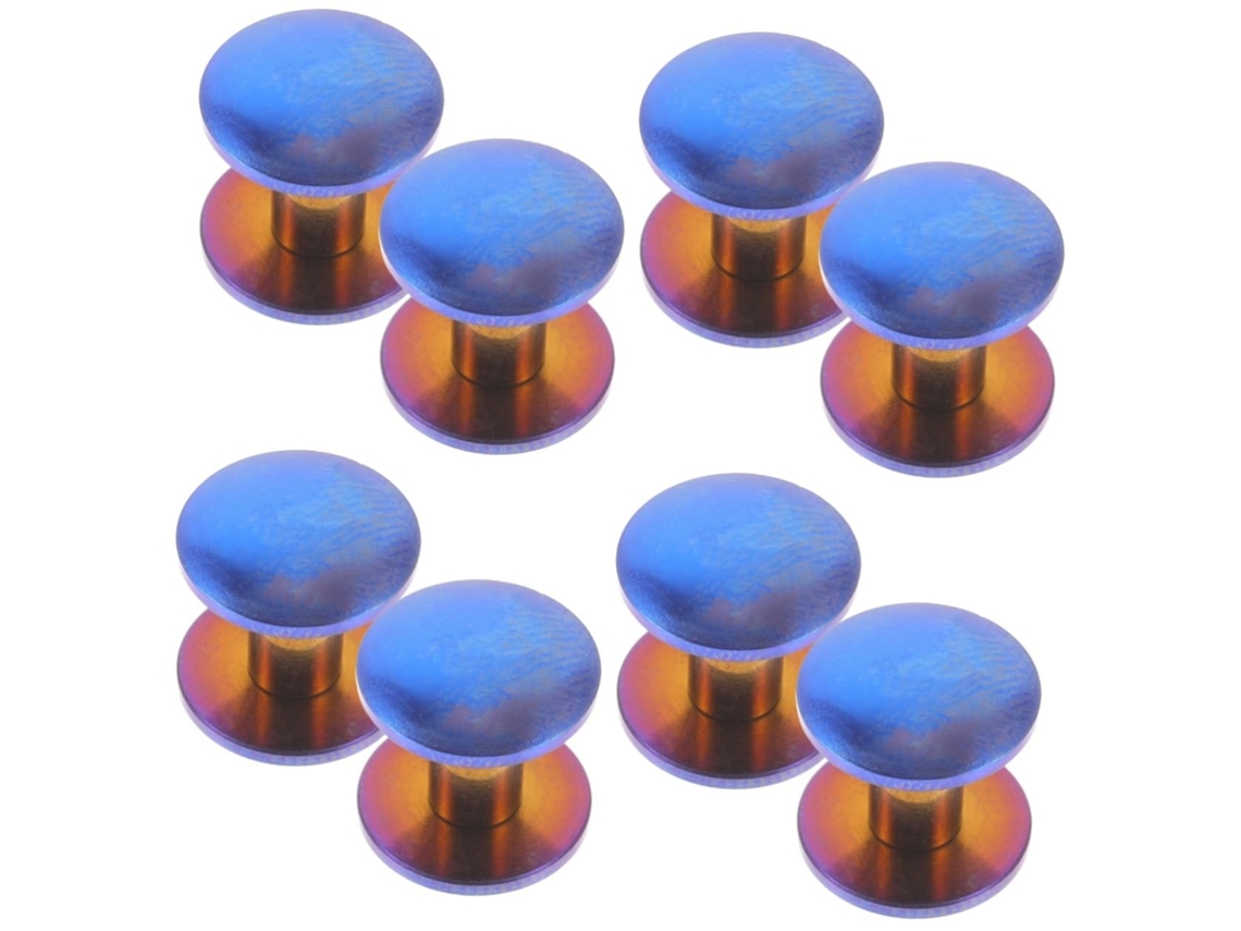 Conjunto de 8 Parafusos para Fixação de Correias, com Documentação e Durabilidade, Ideal para Projetos de Bricolagem. SFUSHOS