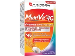 Suplemento Alimentar FORTÉ PHARMA Energia Efervescente Multivit (30 tabletes efervescentes)