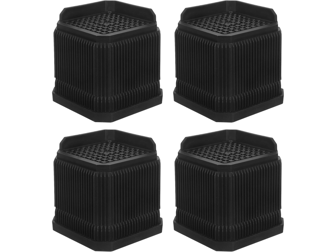 Protetores de Pés Mesa Portáteis e Resistentes, em Plástico Tpe, para Cadeiras Sofás, Pacote com 4 GOKOCO