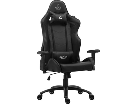 Cadeira Gaming ALPHA GAMER Scorpius (Até 125 kg - Elevador Classe 4 - Preta)