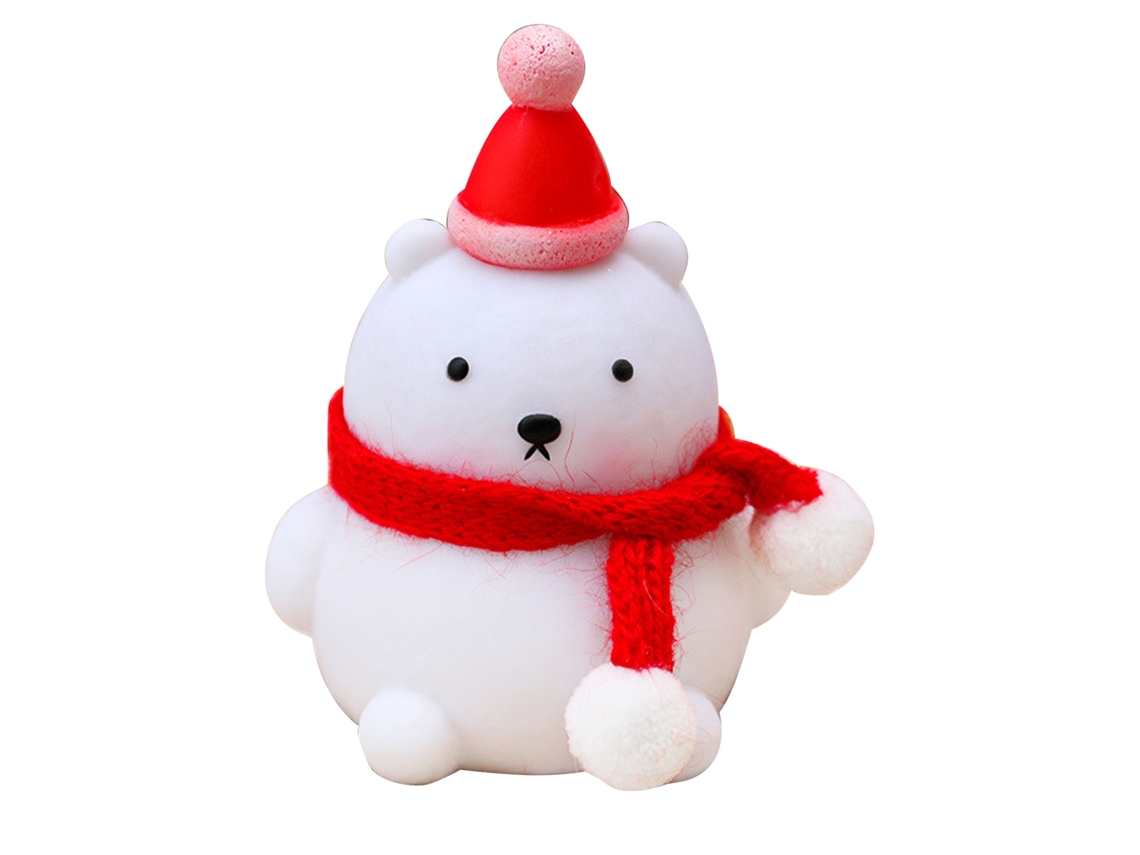 2026 lâmpada de Noite Urso Natalino Led 3.6v 4.5w de Plástico para Quarto Presente para Menina