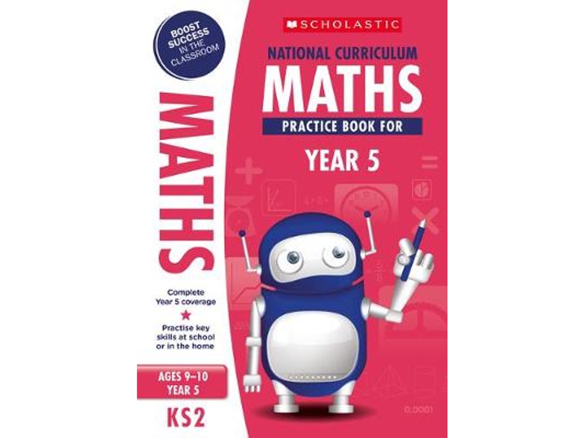Livro National Curriculum Maths Practice Book for Year 5 de Scholastic Inc (Inglês)