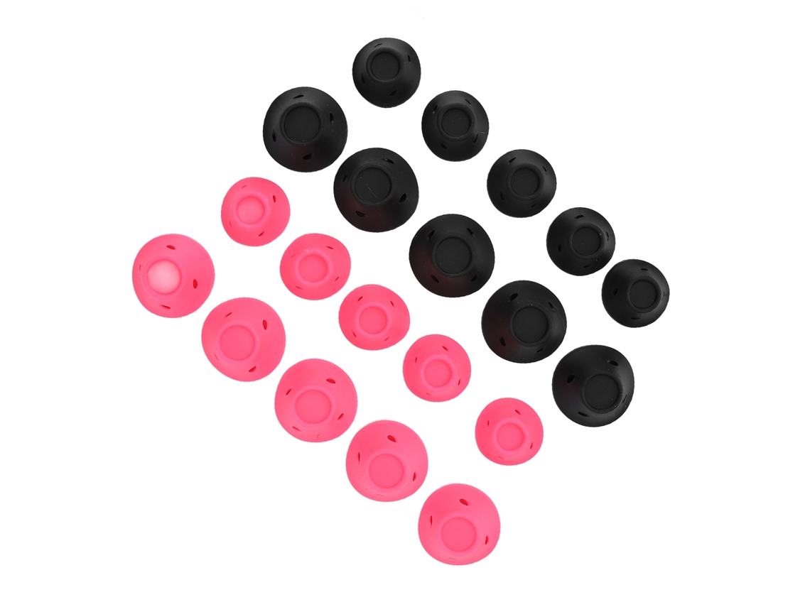 2026 20pcs Rizador de Pelo Champiñón Silicona Suave Tamaños Diferentes Rodillos para Dormir Rosa Negro