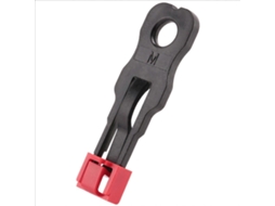 Conjunto De 100 Tampas Vermelhas Antipoeira Para Hub De Porta Rj45 Com Chave De Segurança Exclusiva.