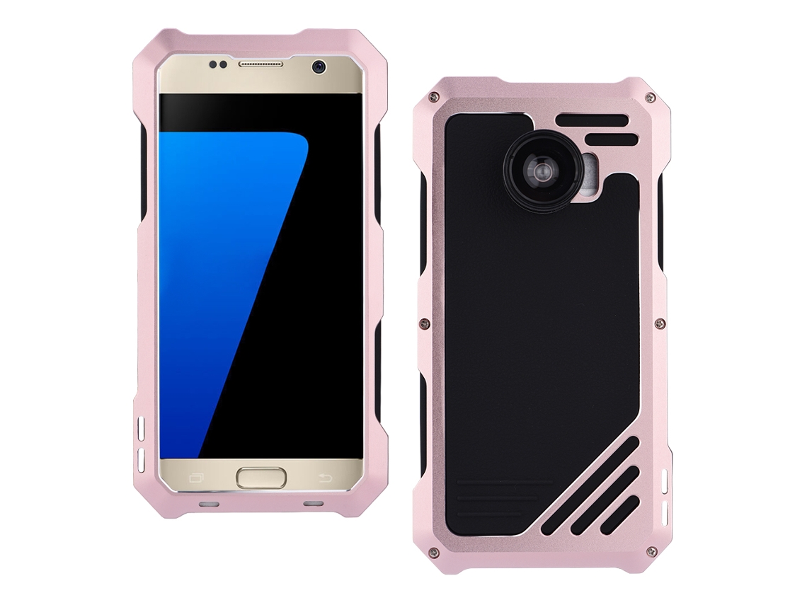 Capa Tri proof LAXISCREED S7 Ouro Rosa