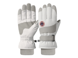 Luvas De Esqui Star Winter Para Mulheres, Luvas De Neve Impermeáveis ​​com Tela Sensível Ao Toque Para Mulheres, Luvas Quentes De Aquaforge