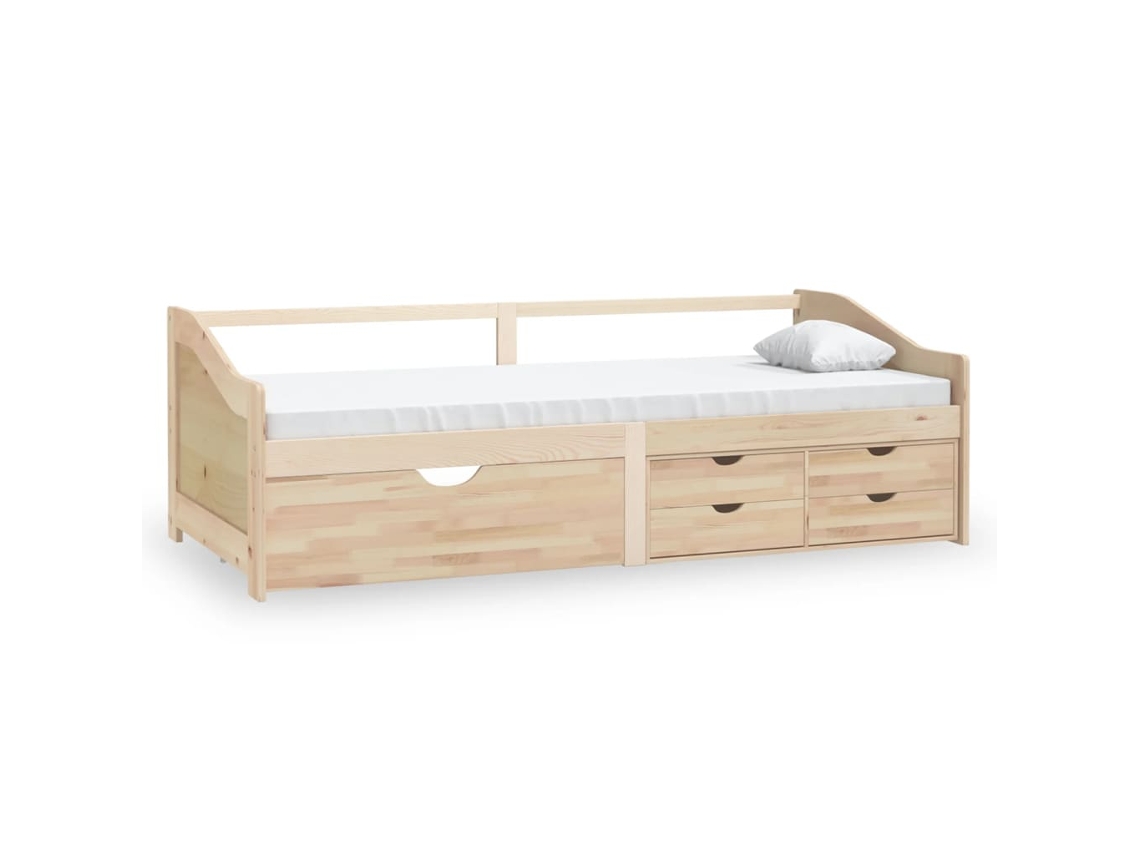 Day Bed, Day Beds Vidaxl Marrom Madeira De Pinho (n/a)
