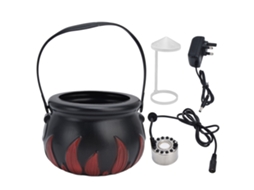 Luminária ambiente LED atomizada decorativa e colorida de 2026 para o Halloween, luminária de teto festiva.