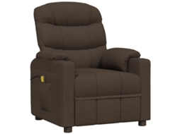 Massage Chair, Massage Chairs Vidaxl Marrom Tecido