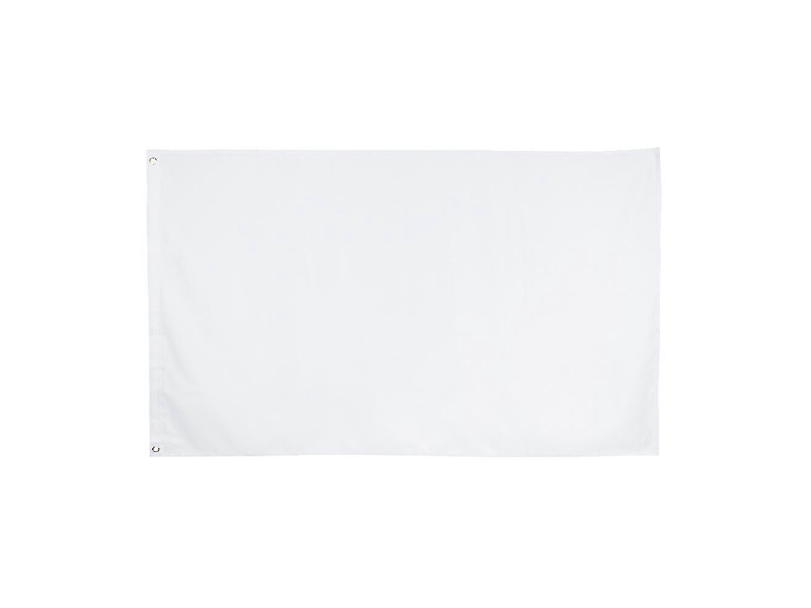 Omni banner Vermelho de Cor Sólida 90x150cm de Poliéster Super tex Impresso para Decoração Pendente Modelo E03c 90 X 150 Cm Blanco