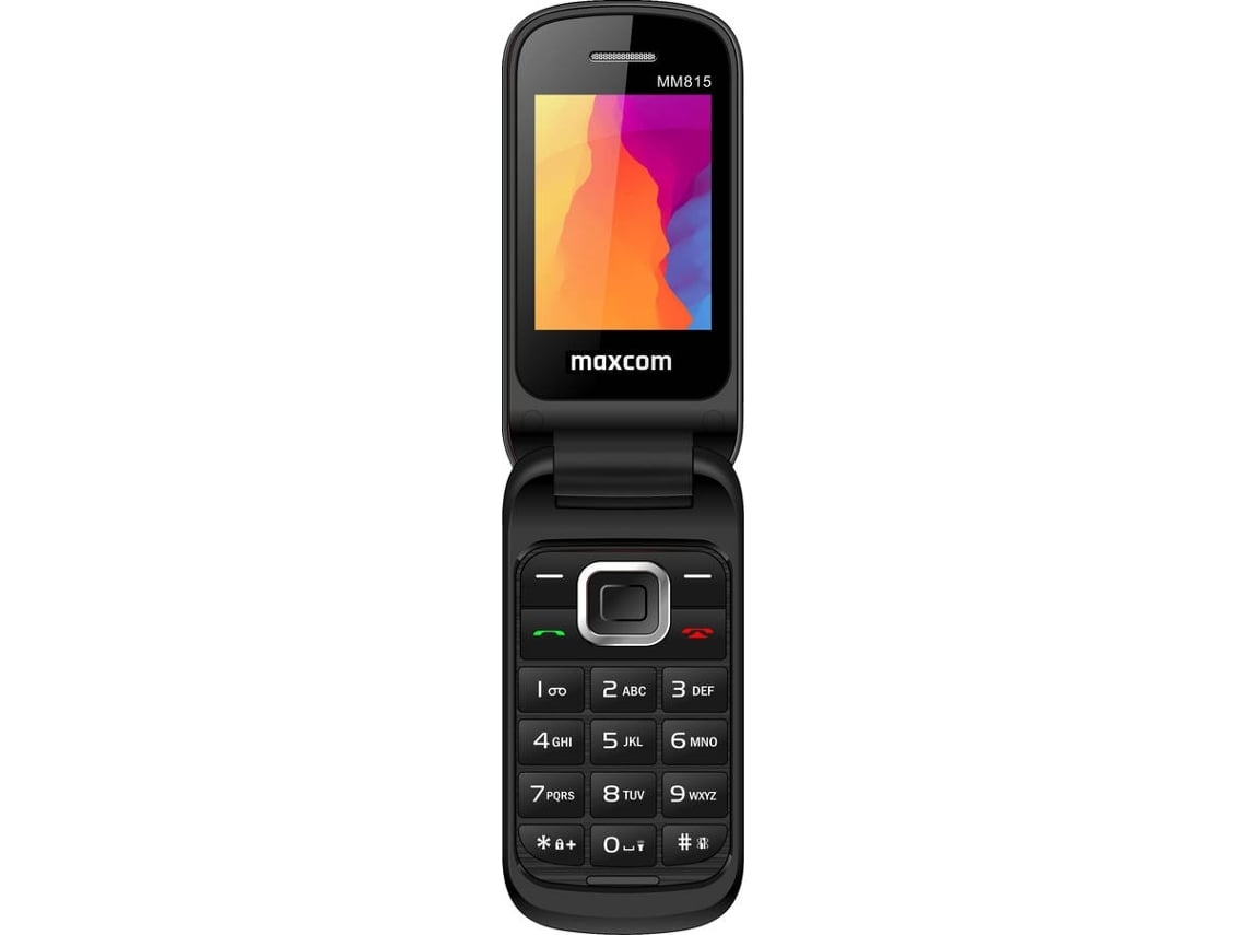 Telemóvel MAXCOM MM815 (Outlet Grade A - 1.77'' - 2G - Preto)