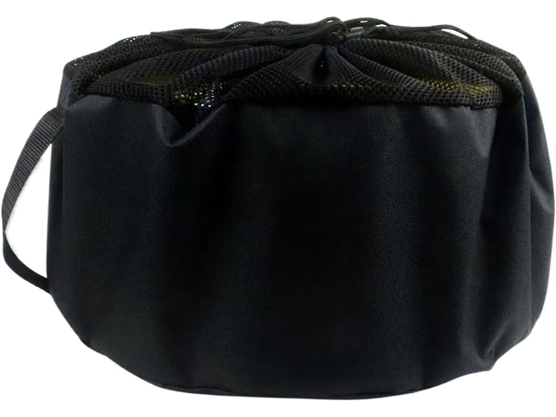 Recipiente Para Suporte De Tubo Esgoto Com Tampa Malha Respirável