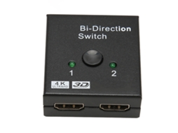 Switch Bidirecional Interface Multimídia Hd 1x2/2x1 Splitter Suporta 4k 60hz para Xbox Ps5 Ps4 Ps3 S/MARCA