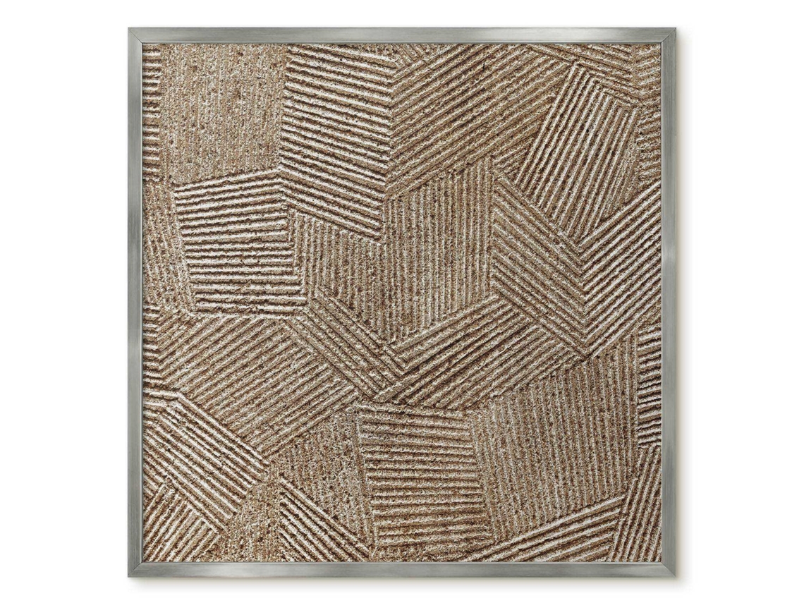 Magnetic Board For Wall Cream Feathers For The Bedroom Espelharte (50x50 Cm)