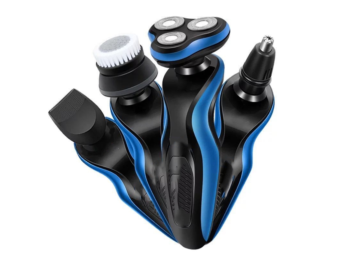 Lx Barbeador Elétrico Multifuncional 4d Flutuante 4 Em 1