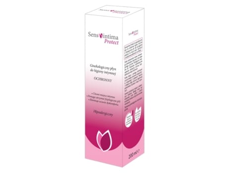 Sensointima Protect, Solução Ginecológica Para Higiene Íntima, Protetora, Hipoalergênica, 200 Ml Silesian Pharma