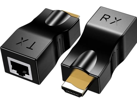 Conversor HOWEI HDMI to rj45 Extender (Preto)