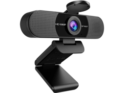 Webcam 1080p Com Microfone Câmara Web Webcam Para Streaming Com 2 Microfones Câmara Para Computador Com Campo De Visão De 90° Webcam Usb Plug Yizhood