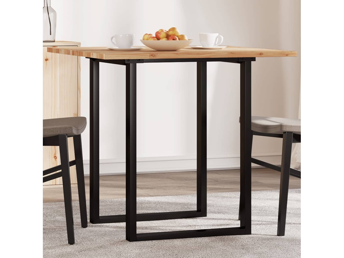 Vidaxl Tampo De Mesa Quadrado 80x80x2 Cm Madeira De Acácia Maciça