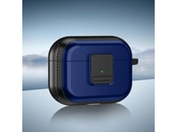 Estojo Para Fones De Ouvido Sem Fio Em Tpu + Pc Com Interruptor Magnético Para Airpods Pro