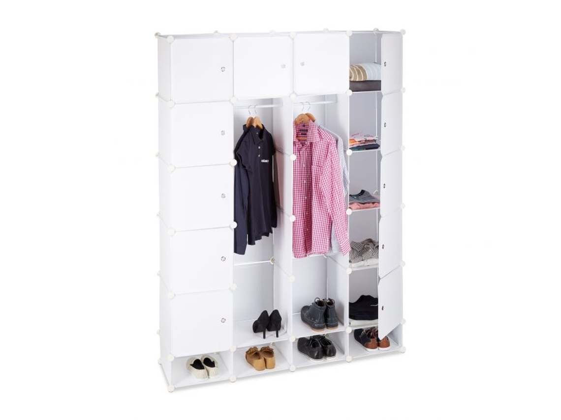Sistema De Inserção Para Guarda Roupa 18 Compartimentos B2x