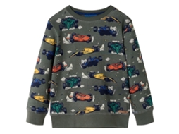 Sweatshirt Para Criança Cor Caqui 92