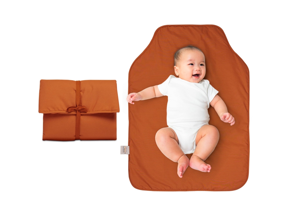 Bolsa De Muda De Bebé Impermeável Para Exterior, Dobrável E Arrumável, Pvc, Tamanho 50x70cm Vermelho Yuysan