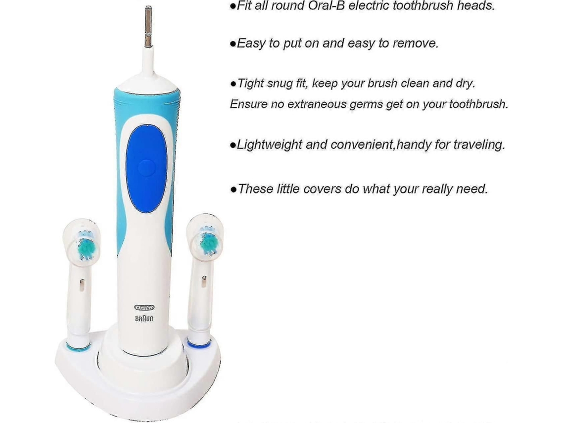 Capa De Escova De Dentes Para Escova De Dentes Elétrica Oral-b, Tampa De Cabeça De Substituição De Escova De Dentes Elétrica Para Escovas De Dent