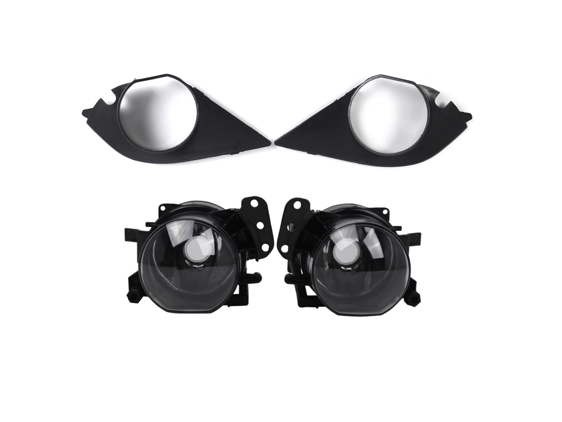 Farol De Neblina Com Grade Para Bmw E60 E61 04-10 63177897187 63177897188