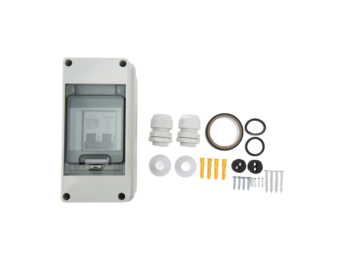 Laxiscreed Disjuntor Miniatura Dc Para Sistemas Solares De 1000v, Ip65 De Proteção