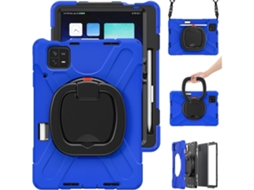 Capa Para Tablet Lurelia, Compatível Com Xiaomi Pad 5/5pro 11, Azul, Pc, Dobrável Com Suporte, Suporte Giratório