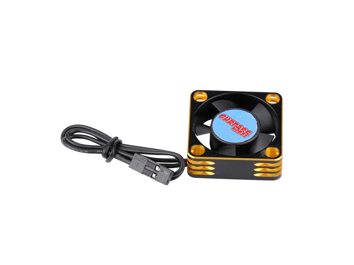 Ventoinha Motor Brushless 540 28000rpm Ouro Preto Resfriamento
