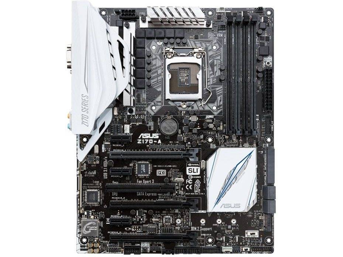 Motherboard ASUS Z170-A (Socket LGA1151 - Intel Z170 - ATX )
