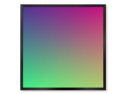 Quadro magnético para parede com cores de equilíbrio para o quarto Espelharte (50x50 cm)