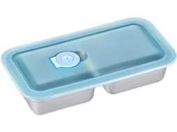 Recipiente Multiuso Em Aço Inoxidável Com Trava Visível Design Ergonômico Ideal Para Eventos No Escritório E Viagens