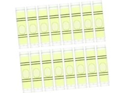 Conjunto De 50 Mini Níveis De Bolha Compactos Para Medir E Enquadrar Fotos