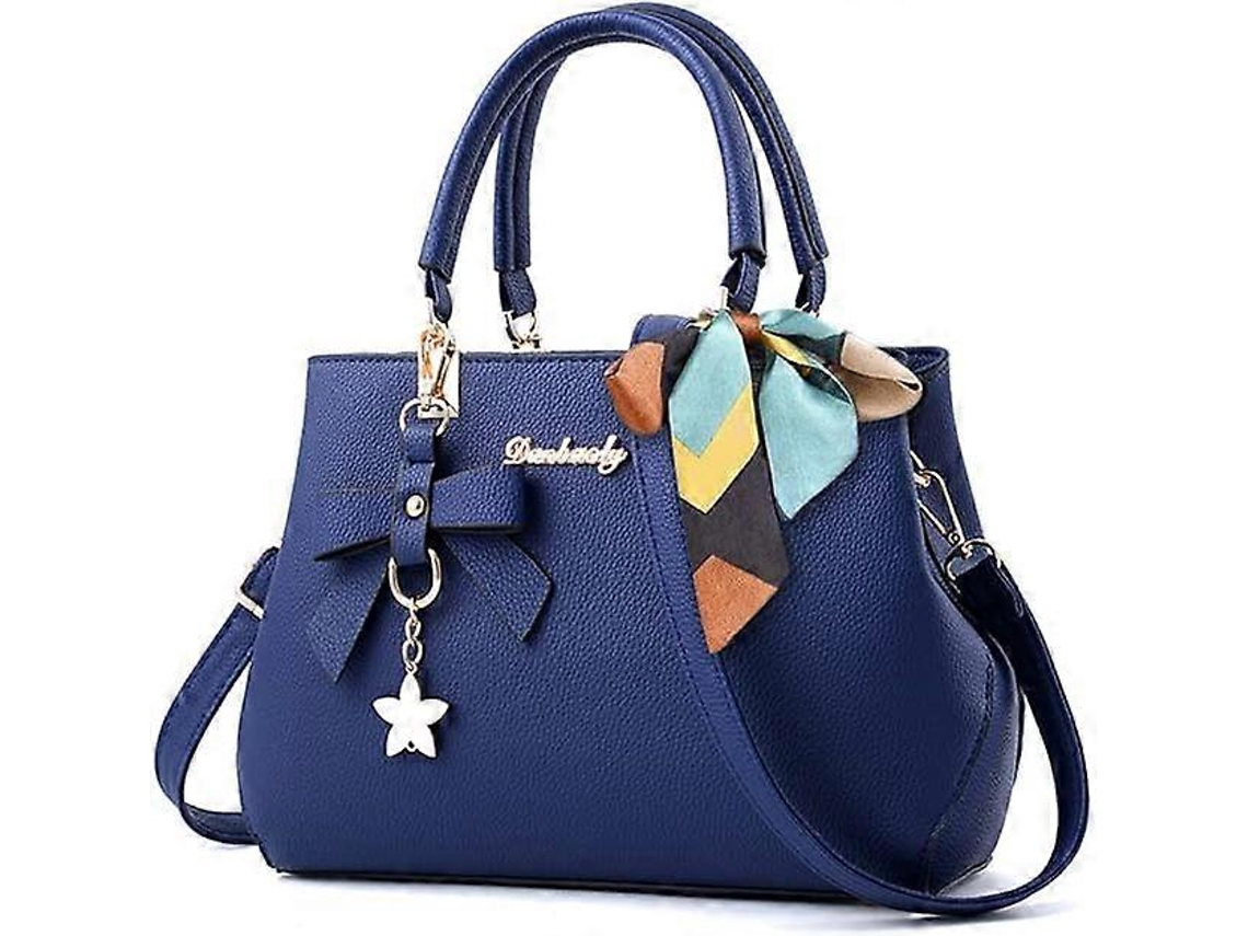 Bolsa de Couro Pu AQUAFORGE com Alça Superior, Estilo Tote, Uso Diário, Trabalho