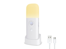 Luz noturna com sensor de movimento Slowmoose, luz noturna ajustável com 5 níveis de brilho