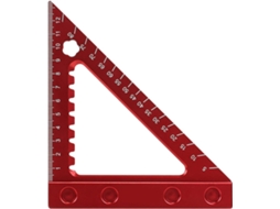 Régua De Ângulo Métrico De 90°, 6 Polegadas, Esquadro Triangular Para