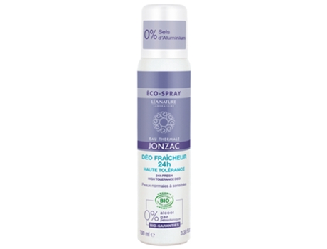 Desodorante Refrescante Orgânico de Alta Tolerância 100 Ml 24H EAU DE JONZAC
