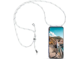Capa Xiaomi Mi 8 SE HONGWE. Com corda Transparente, Prateado