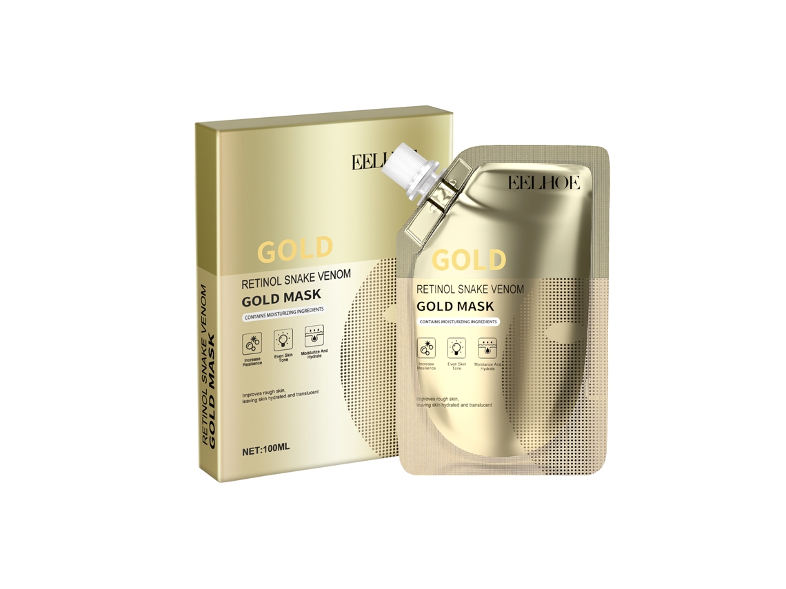 Máscara Ouro com Retinol e Peptídeos para Pele Mais Nova e Hidratada LAXISCREED