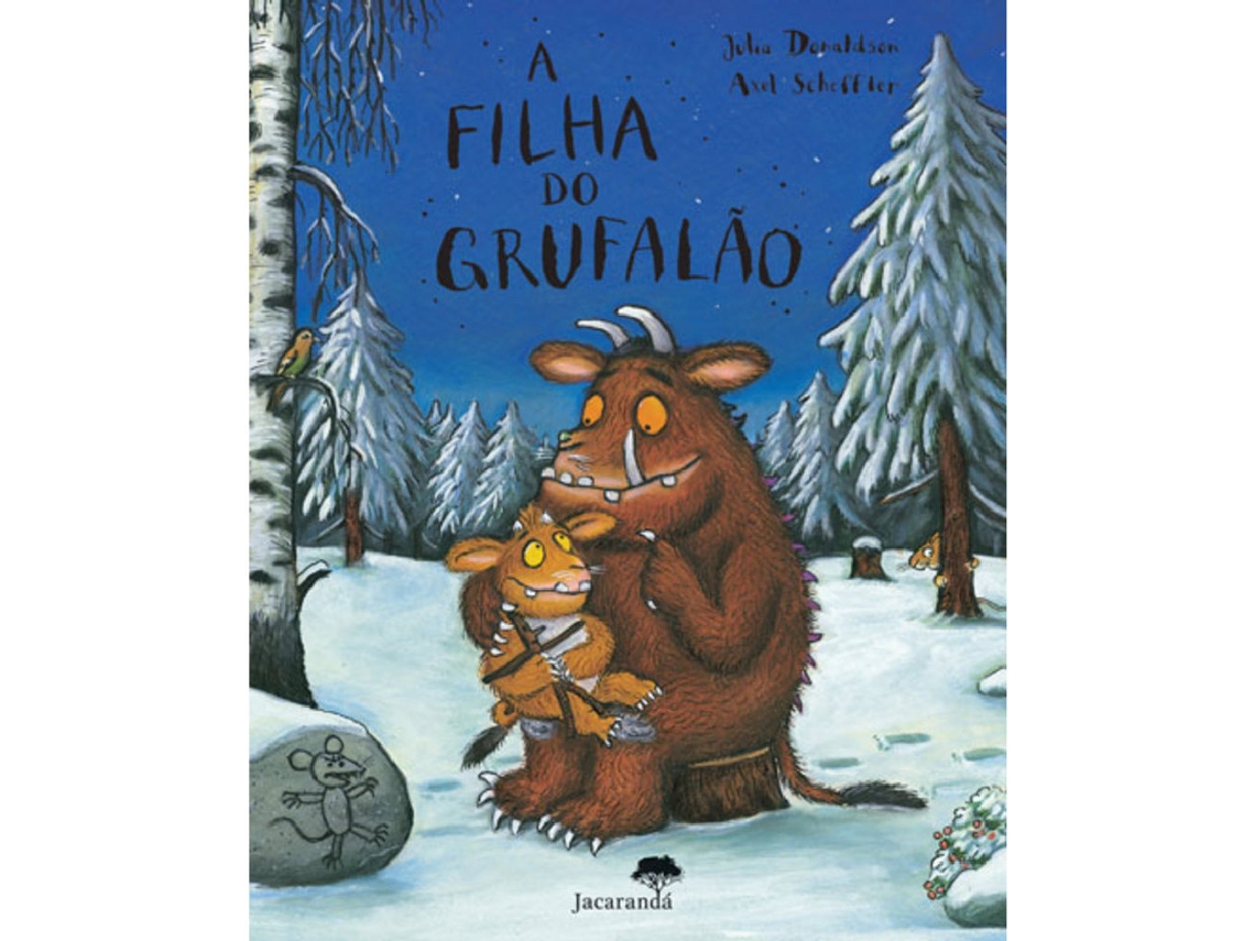 Livro A Filha do Grufalão de Julia Donaldson (Português)