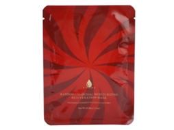 Máscara Facial De Carvão De Bambú Hidratante Ilumina Tom De Pele Nutriente 25ml
