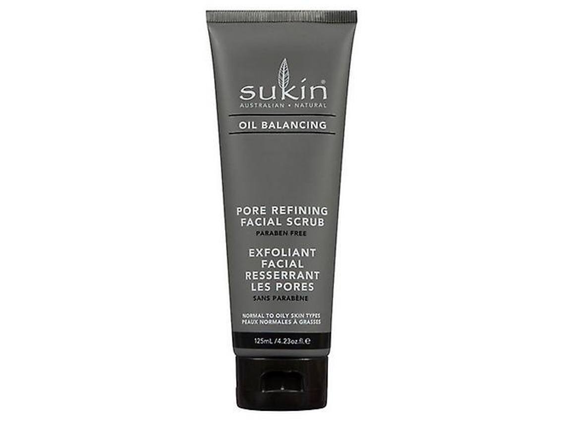 Esfoliante Facial Refinador Sukin Oil Balance, 125 Ml (pacote Com 3)