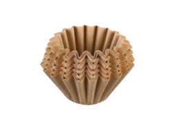 Pacote Original Com 100 Cestos De Filtro Universais Marrons Tamanho Pequeno. Para Máquina De Café Com Design Reutilizável E Fácil Limpeza